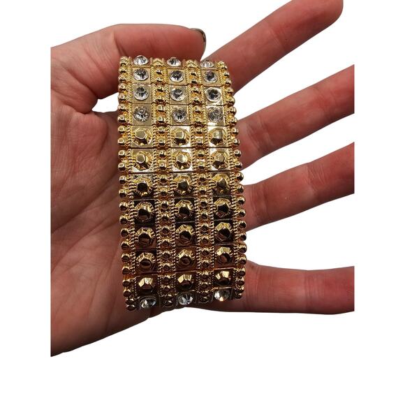 SOFIA VERGARA Watch Heavy Gold Tone With Clear Rhinestones main image 6
